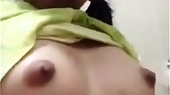 Sexy indian girl selfie video