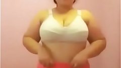 chubby indian girl showing her boobs
