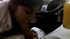 Indian beautiful babe fucked in car
